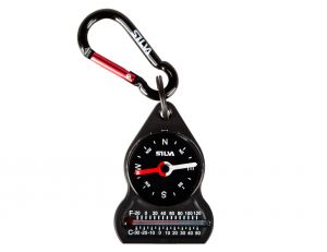 Kompas / termometr SILVA z karabińczykiem do kluczy