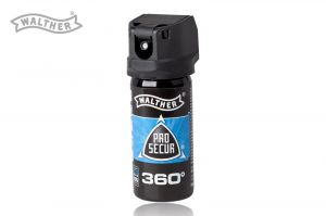 Gaz pieprzowy Walther Pro Secur, spray punktowy, 10% OC, 360, UV, 40 ml