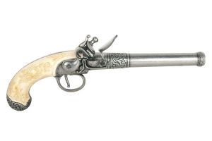 Replika belgijskiego pistoletu skałkowego XVIII w.