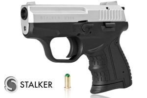 Pistolet alarmowy STALKER M906 chrom kal. do 6 mm